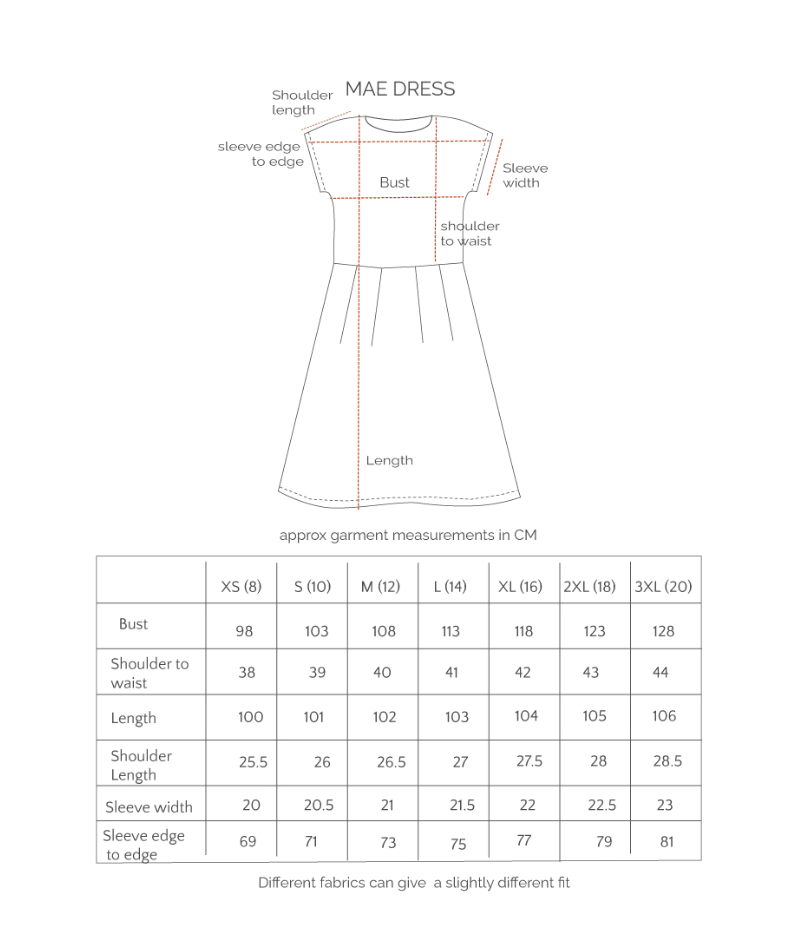 Mae Dress Bauhaus Blue/Ginger