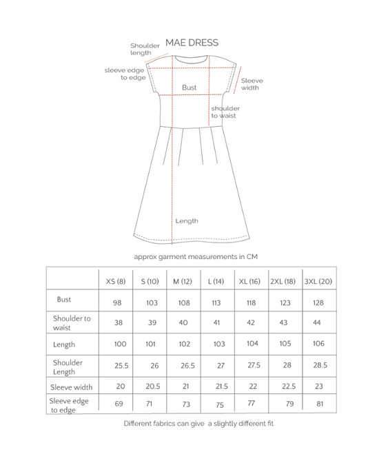 Mae Dress Bauhaus Blue/Ginger