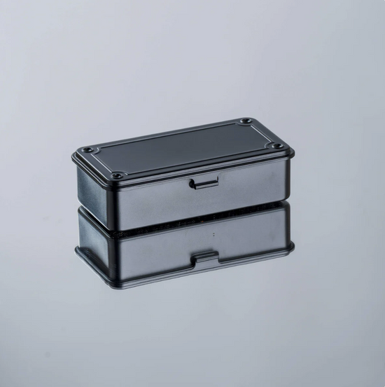 TOYO Steel Stackable Toolbox Black T-190