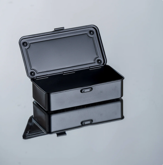 TOYO Steel Stackable Toolbox Black T-190