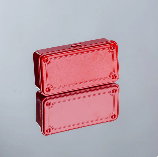 TOYO Steel Stackable Toolbox Red T-190