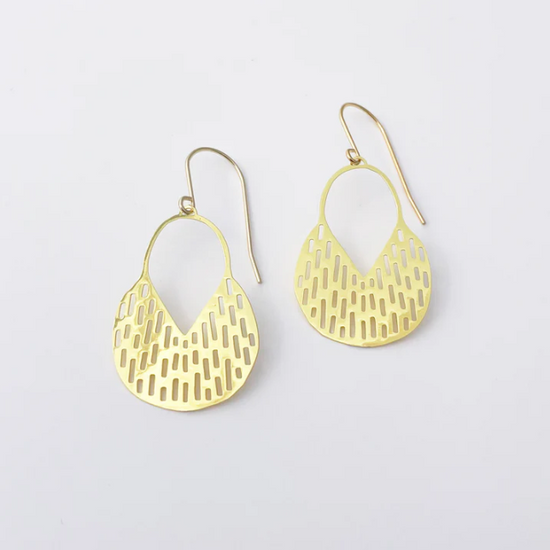 Mini Callisia Earrings Gold