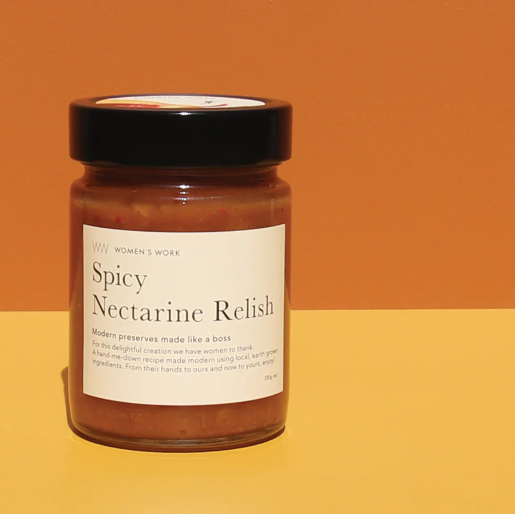 Women’s Work Spicy Nectarine Relish Grande 330g