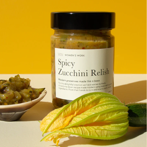 Women’s Work Spicy Zucchini Relish Grande 330g