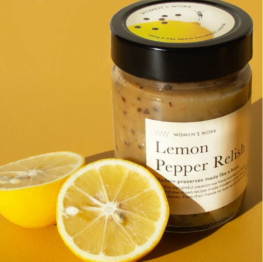Women’s Work Lemon Pepper Relish Grande 330g