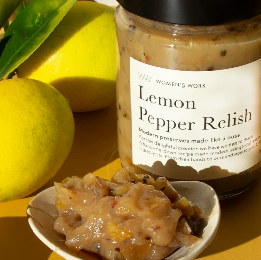 Women’s Work Lemon Pepper Relish Grande 330g
