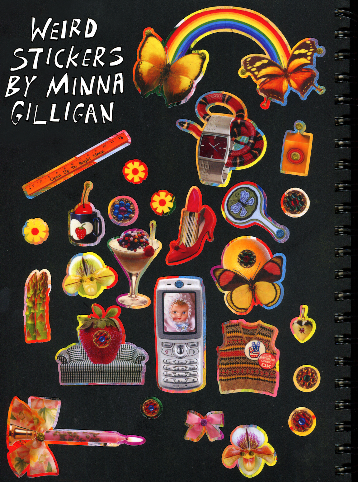 Minna Gilligan A5 sticker Sheet