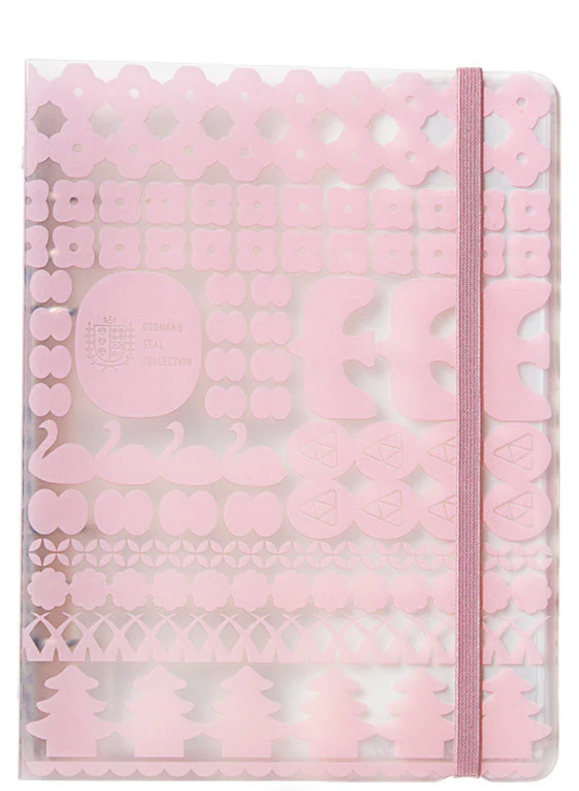 Otona Sticker File Binder Pink