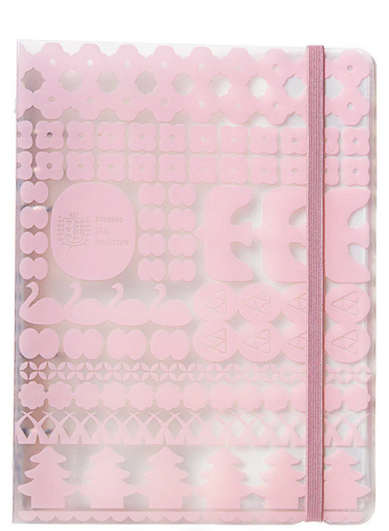 Otona Sticker File Binder Pink