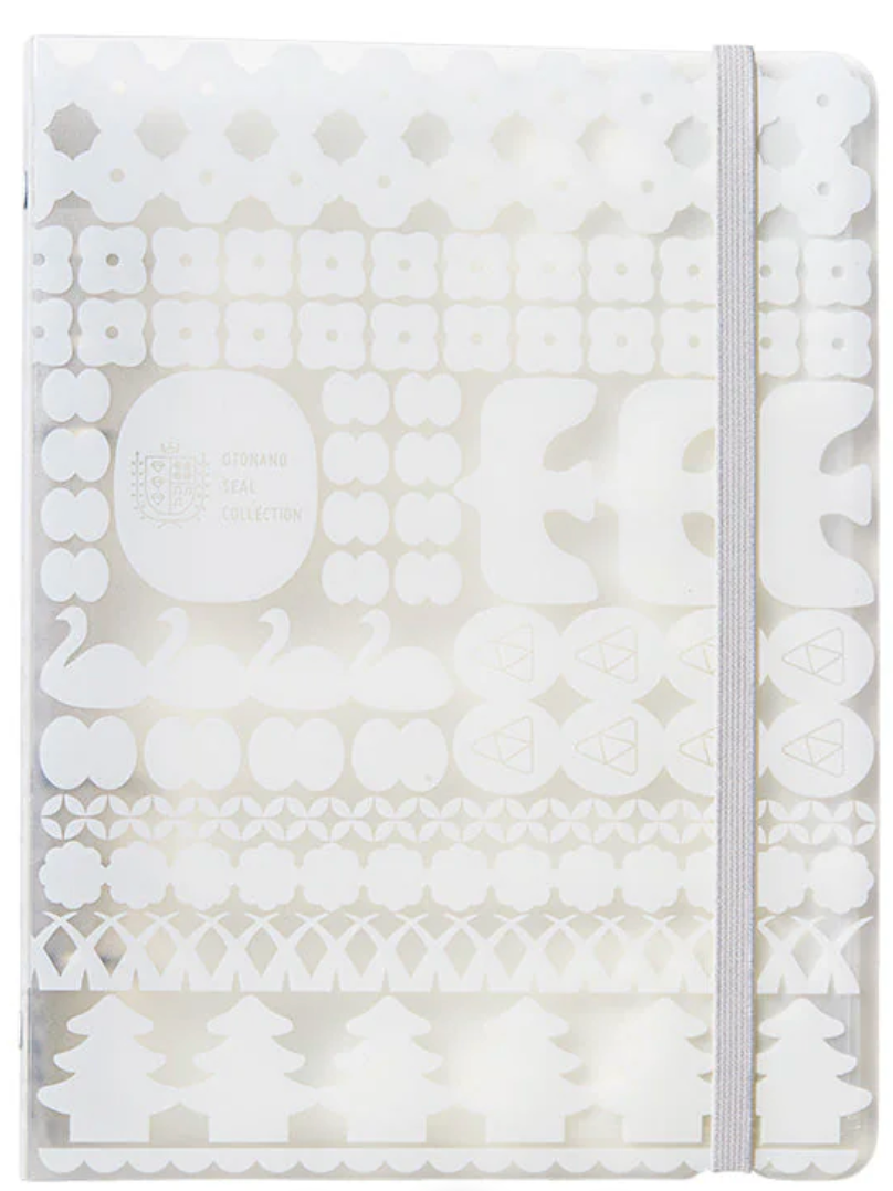 Otona Sticker File Binder White