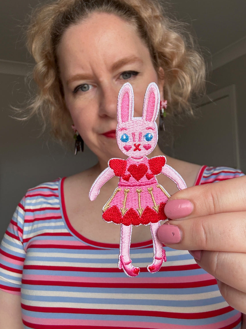 SBR Patch Valentine Bunny