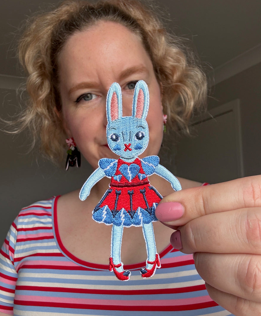 SBR Patch Anti-Valentine Bunny