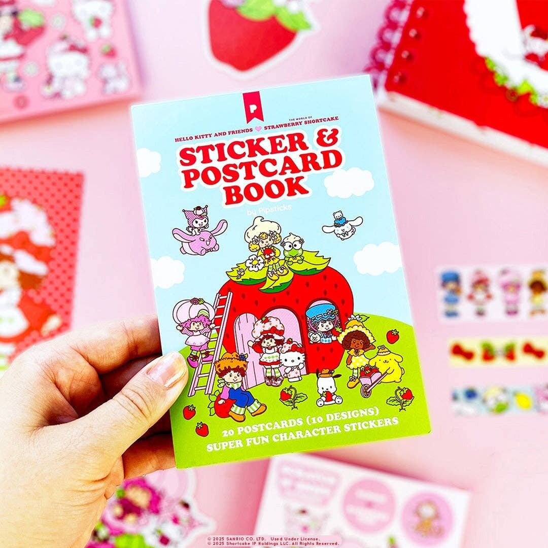The Sweetest Friends Sticker & Postcard Book