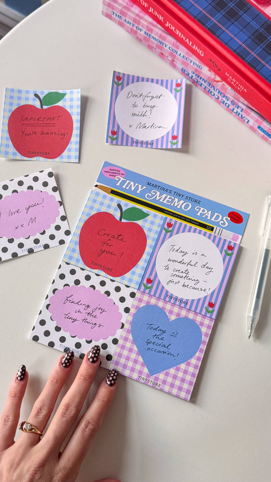The Cutest Desk Memopads (4 pack)