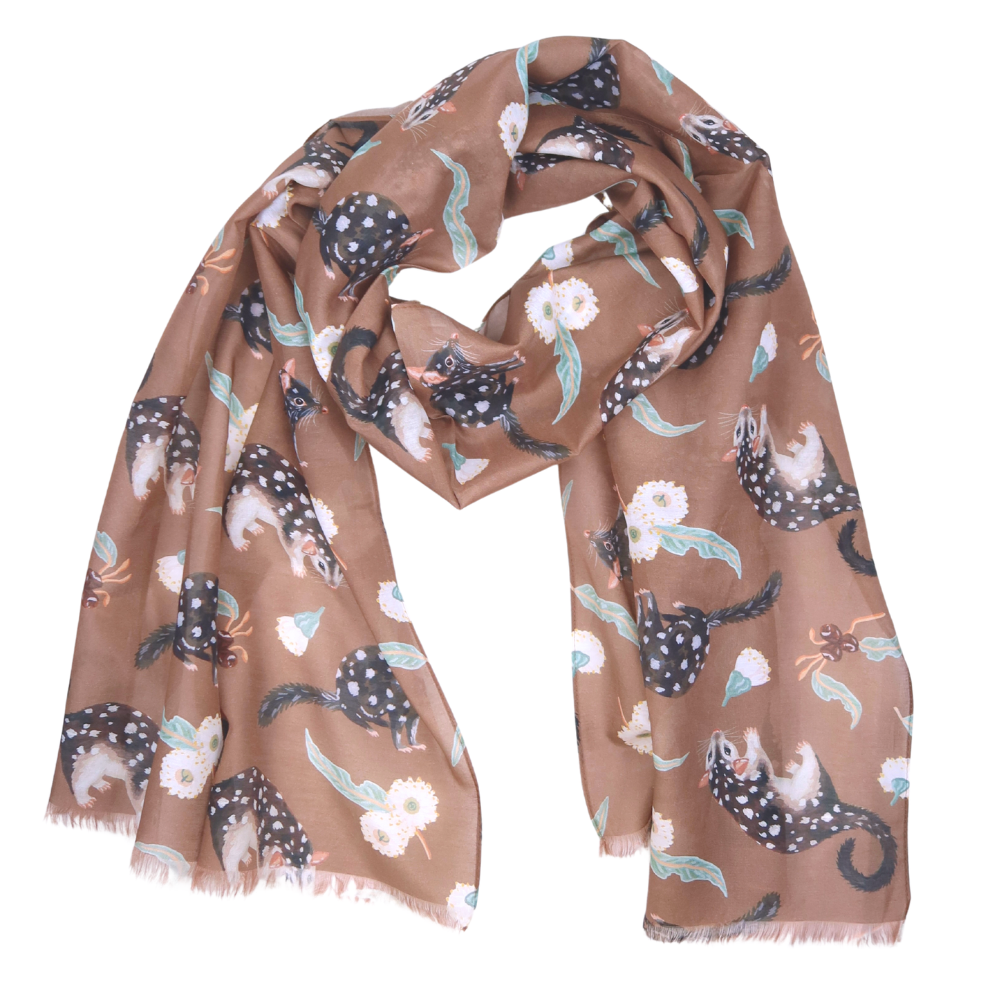 Quoll Australian Silk/Cotton Scarf