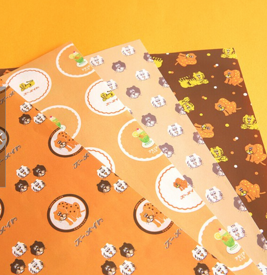 Adelia Retro Papers Orange Cats 32 sheets