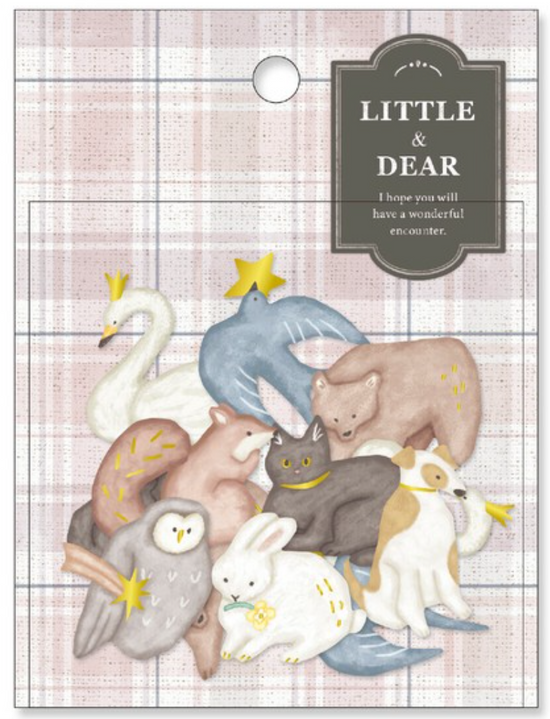 Mind Wave Stickers Little & Dear Animal