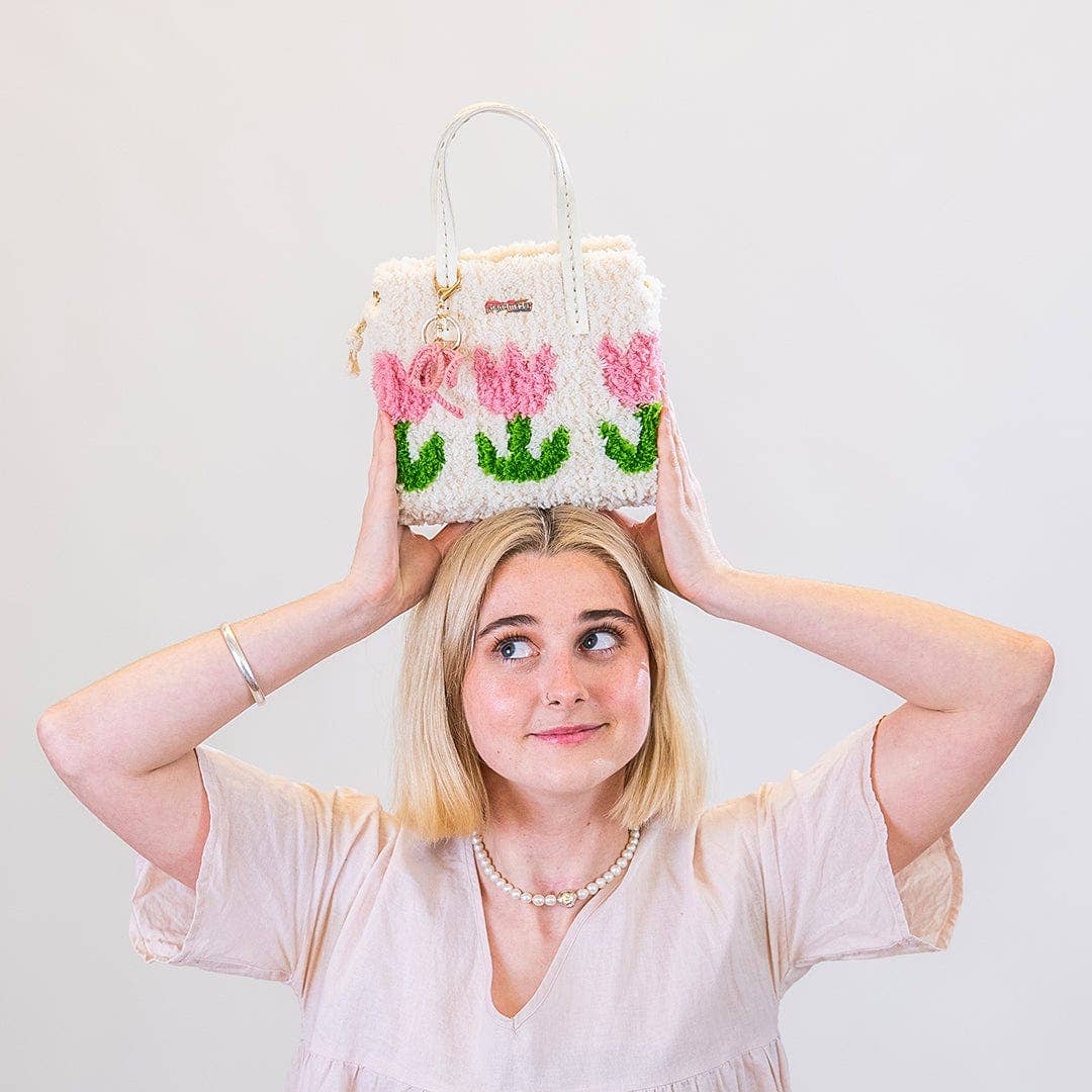 Pastel Tulip - Woven Tote Bag Kit
