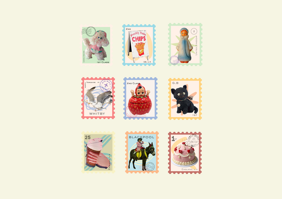 Stamps Washi Flake Stickers 