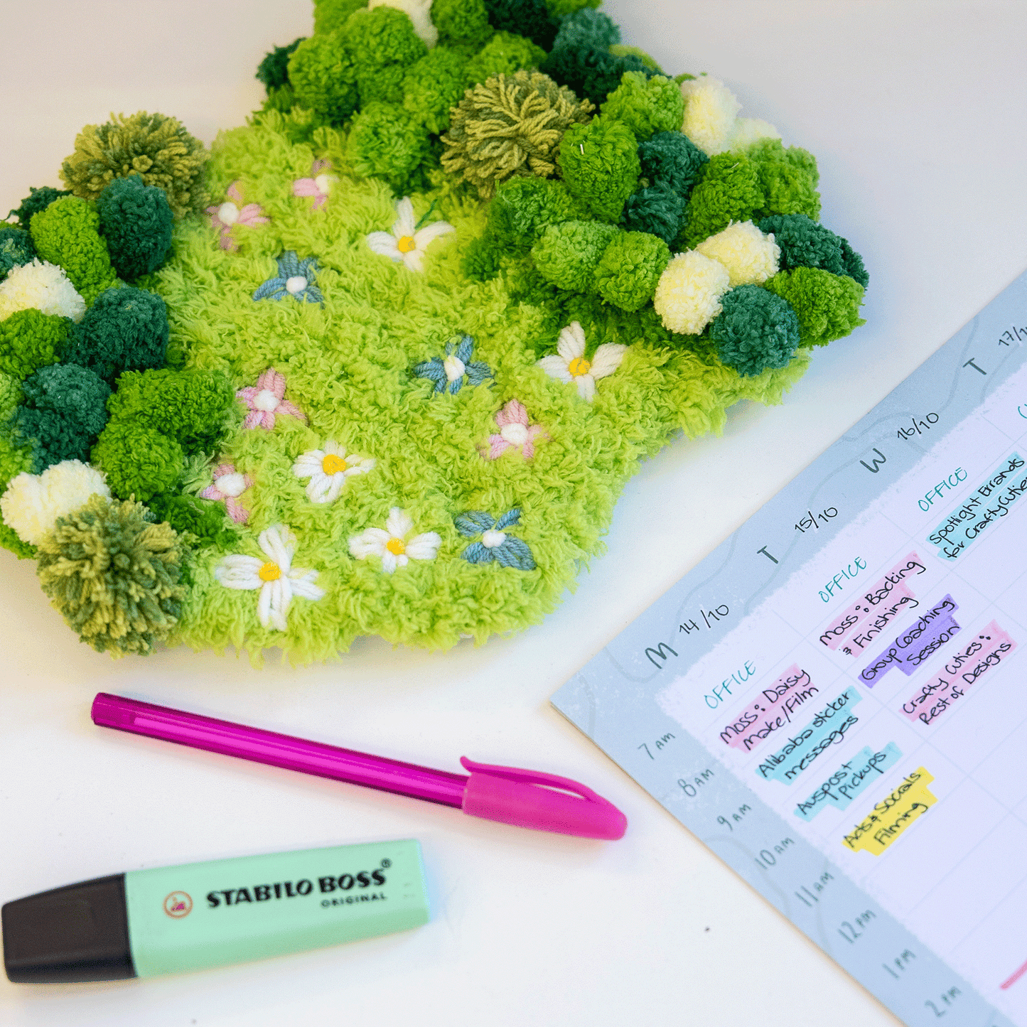 FLORAL GROVE - Moss Coaster Kit