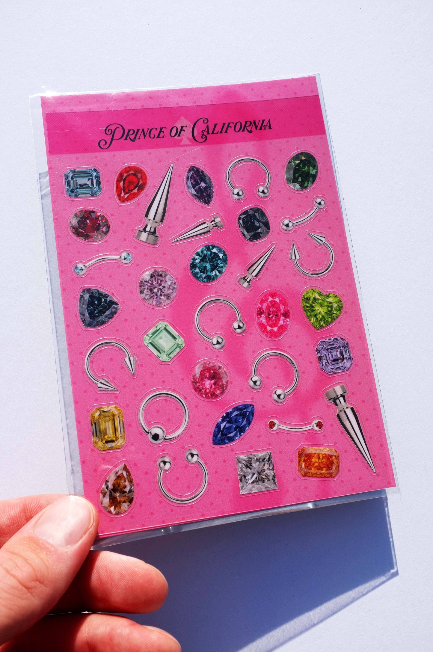 Jewel Thief Sticker Sheet (A6)