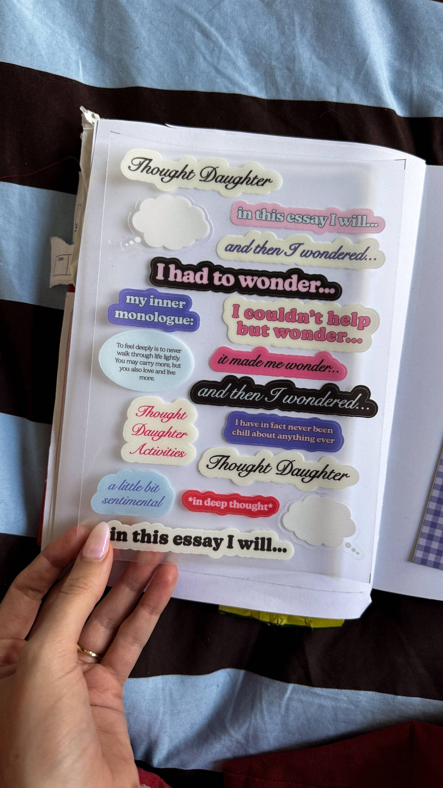 Thought Stickersheet