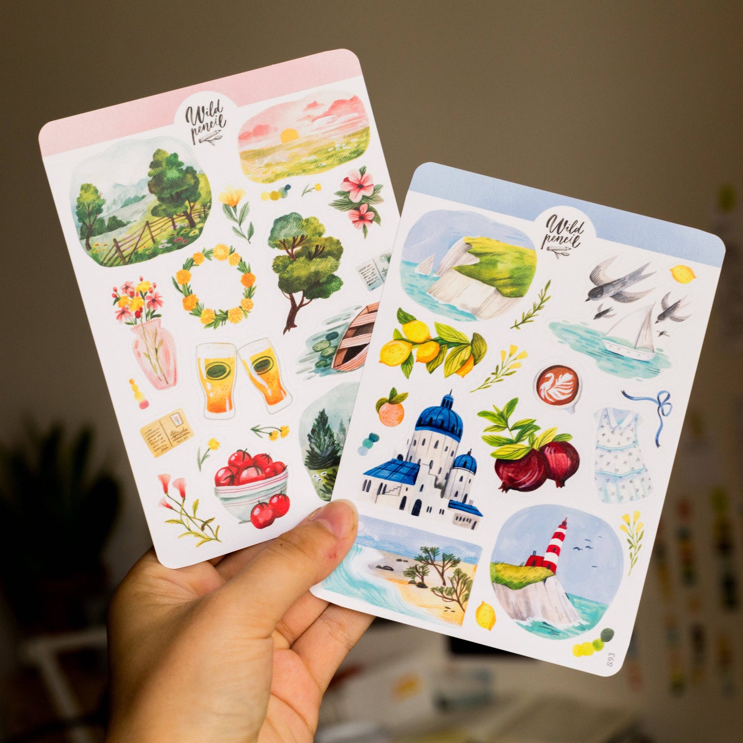 Sticker Sheet — Summer In The Nature