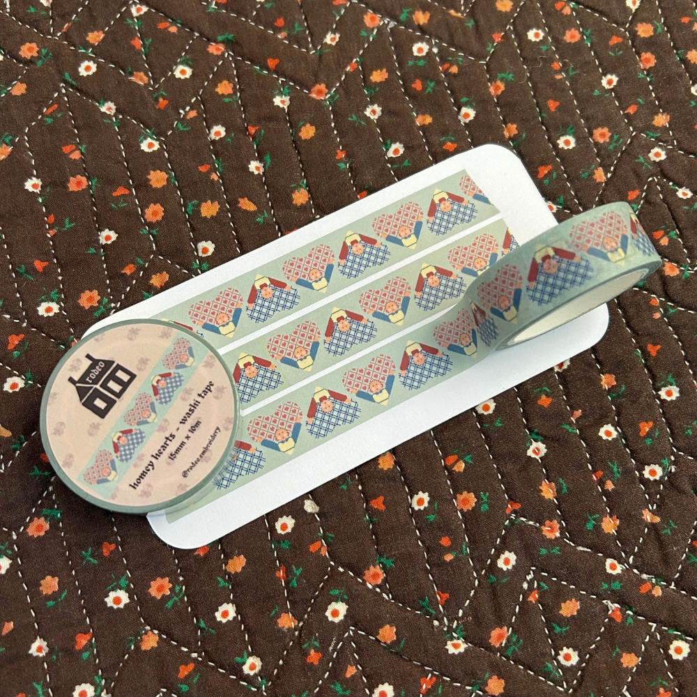 Homey Hearts - Washi Tape
