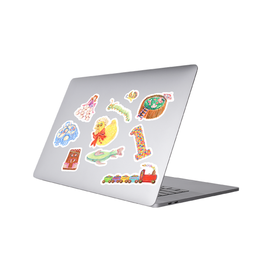 Australian  Women's Weekly Vinyl Stickers