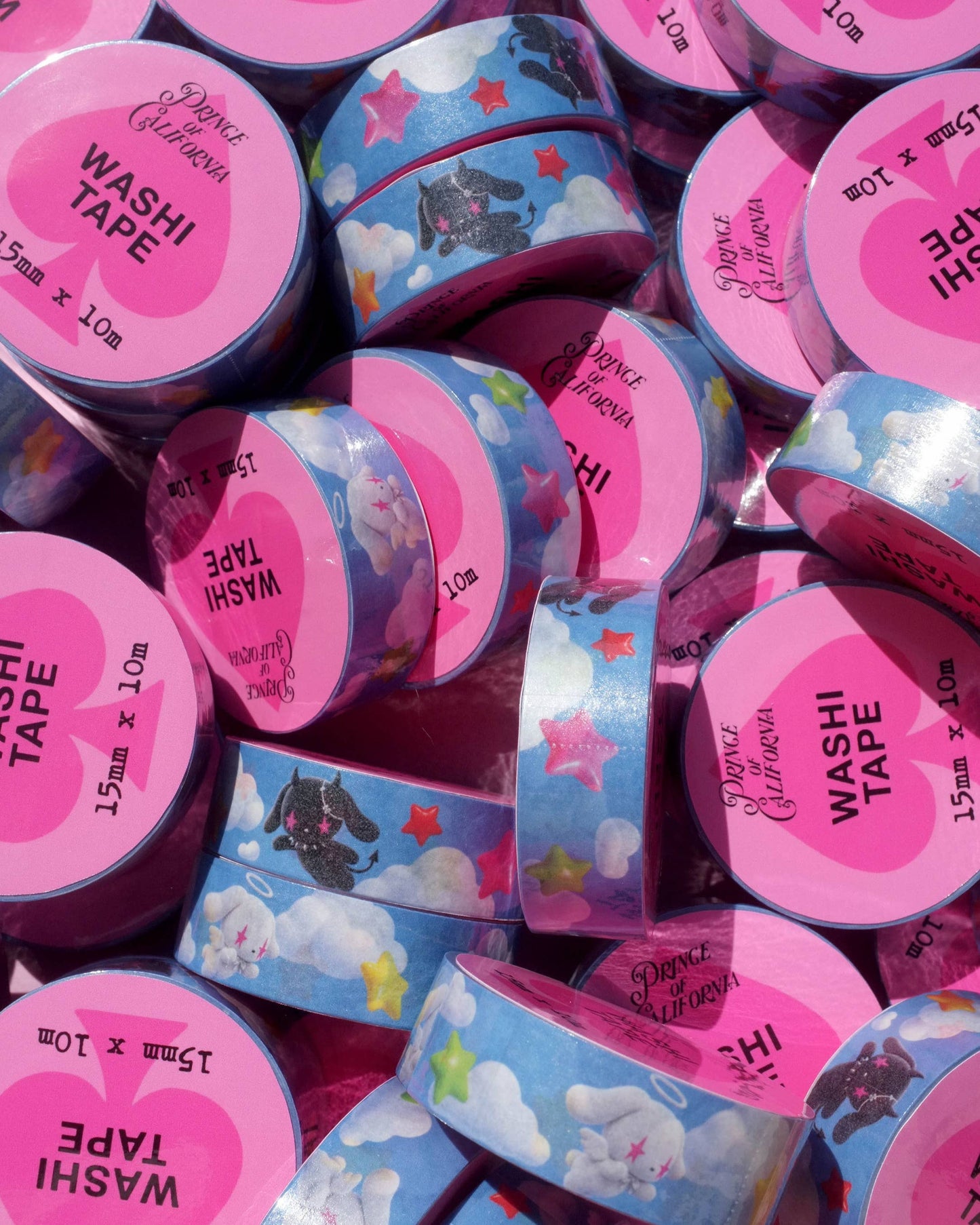 Prince of Cali World Washi Tape