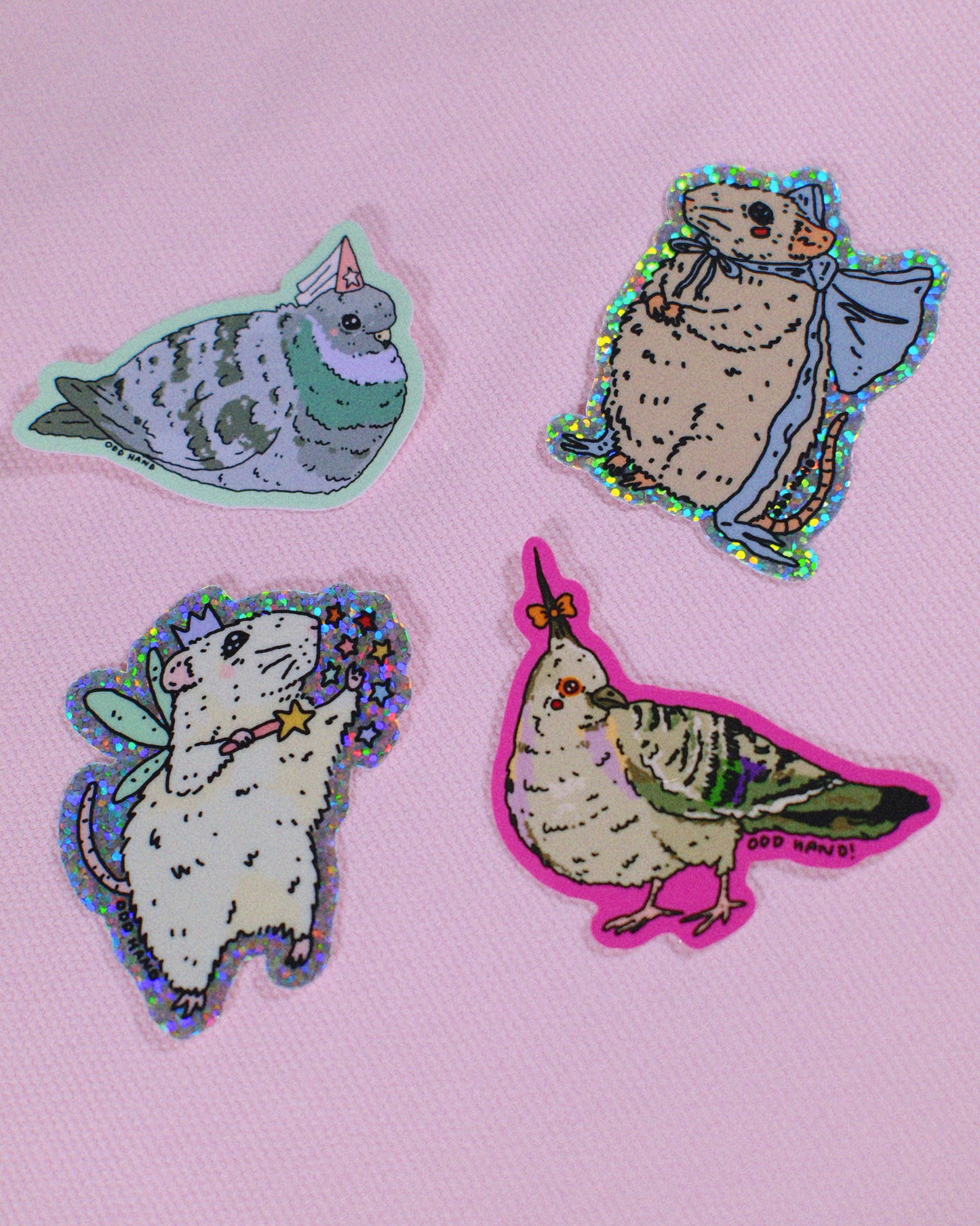 Pigeon Princess Sticker