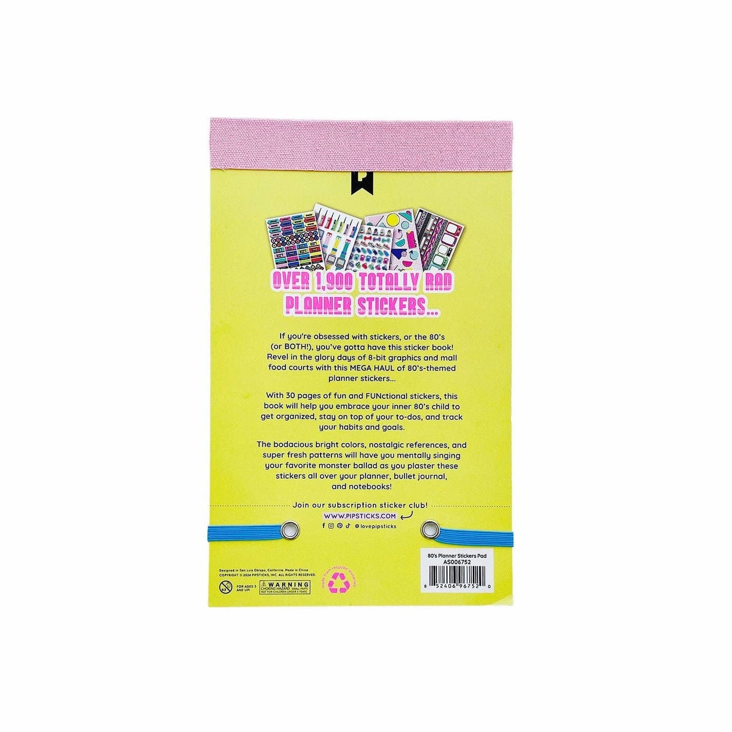 80's Planner Sticker Pad