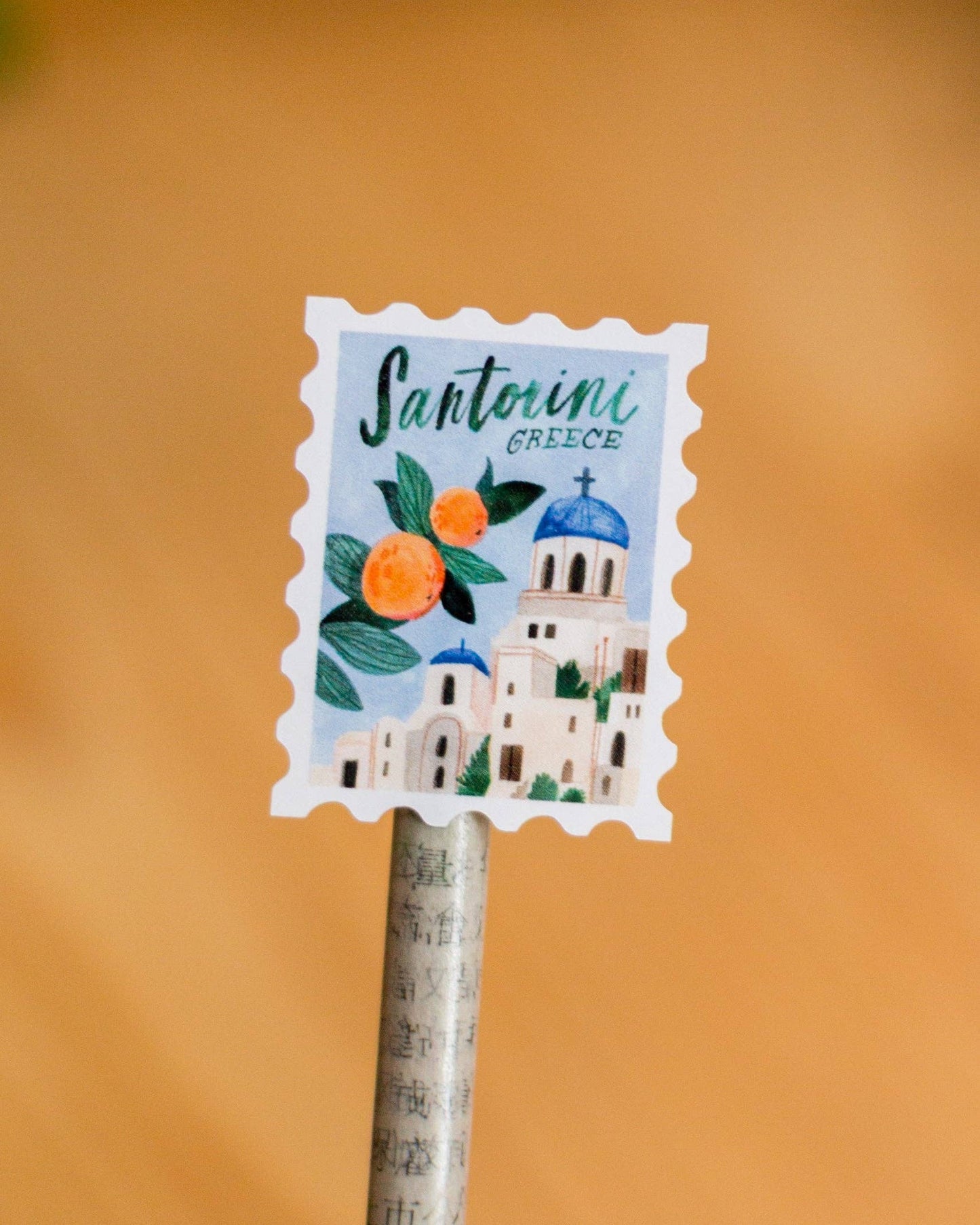 Sticker Sheet — Travel Stamps