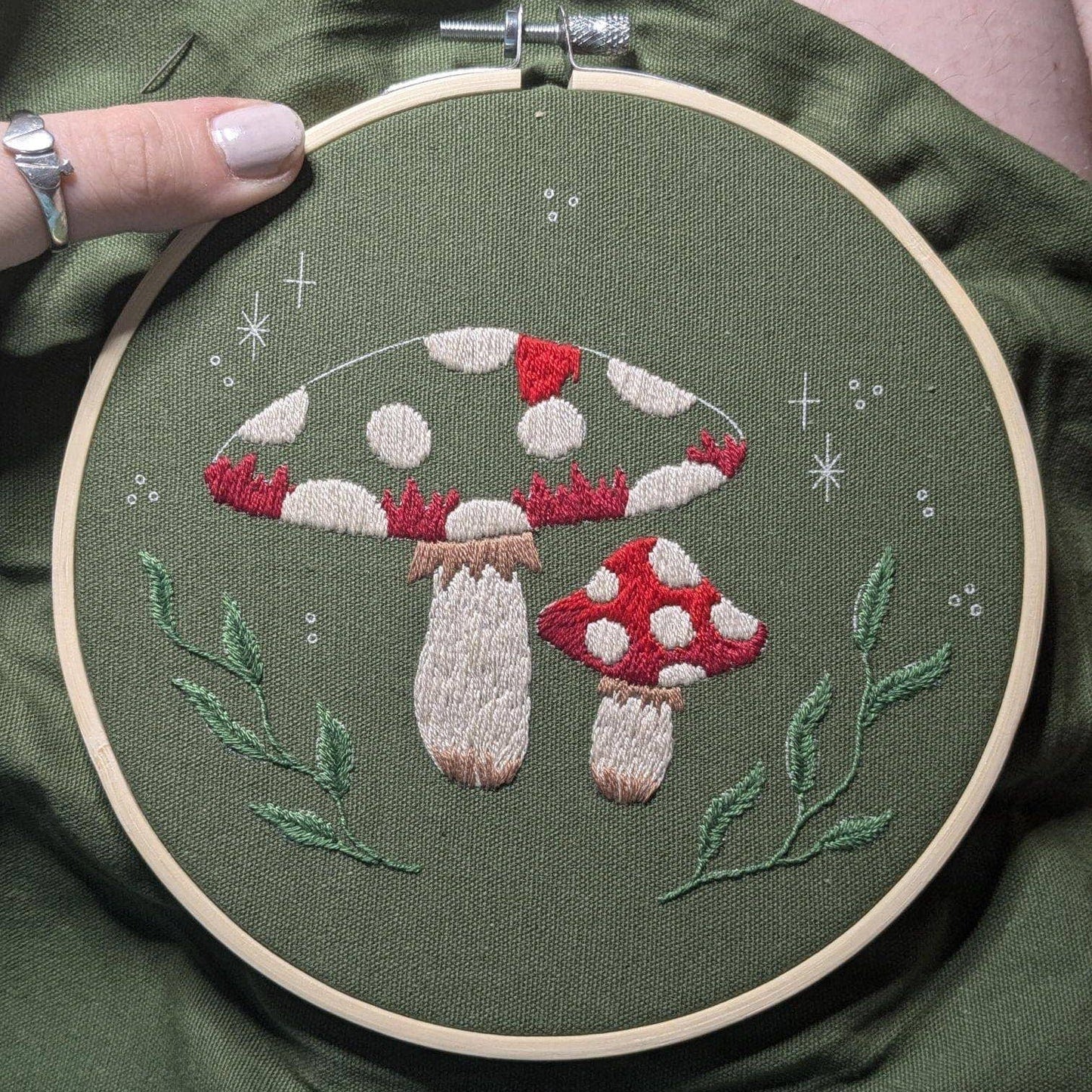 MAGICAL MUSHROOM - Embroidery Kit