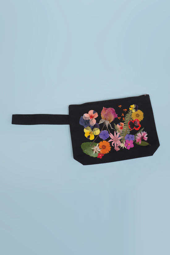 Botanist Zip Purse Black