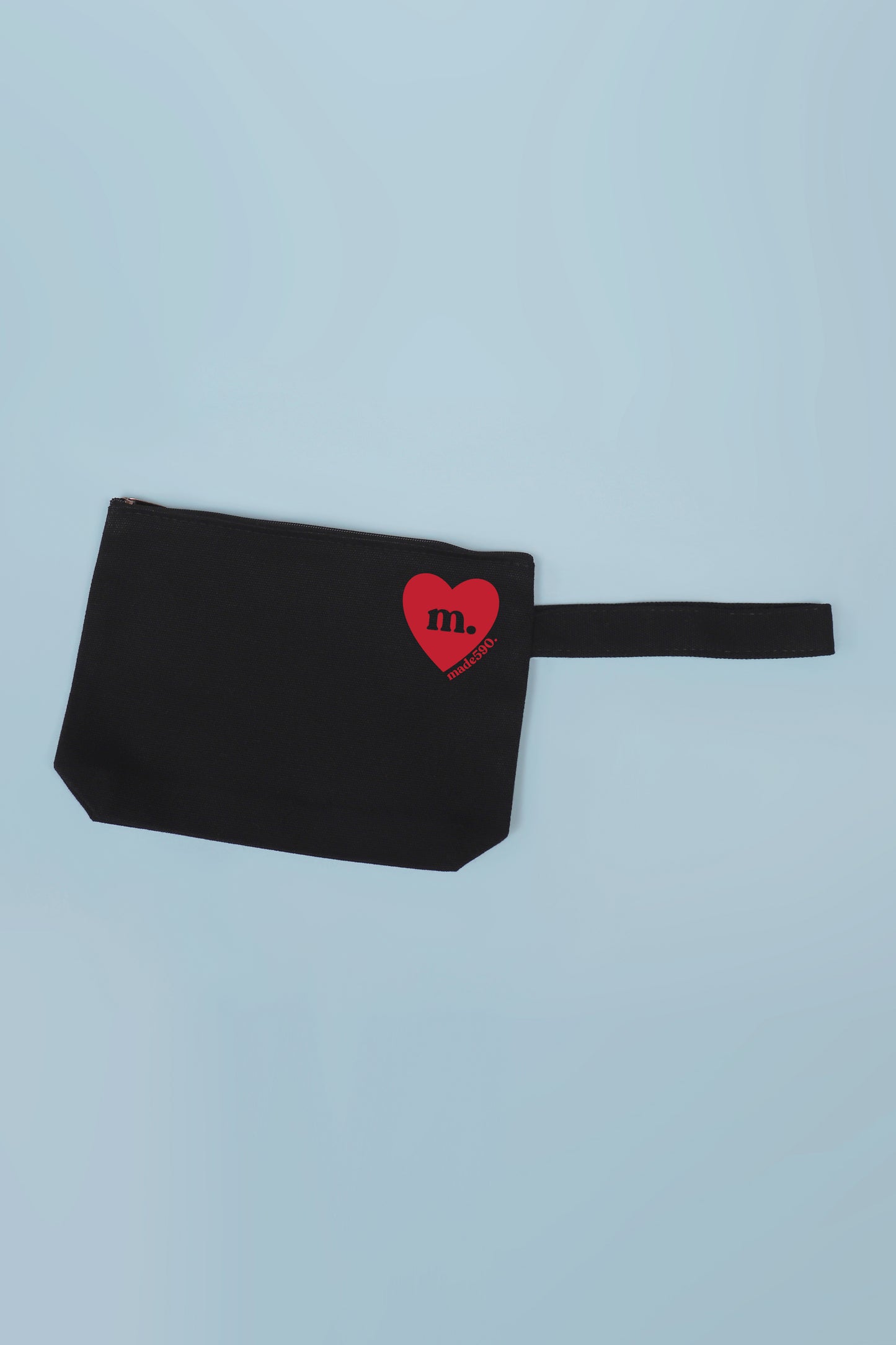 Trinket Zip Purse Black