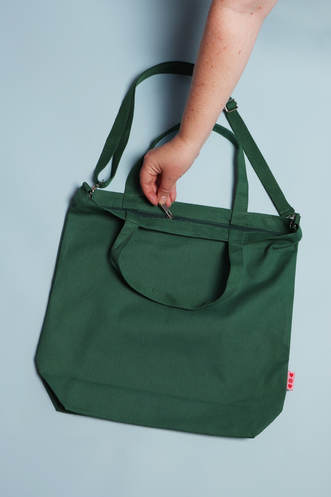 Cookbook Cakes Green Tote