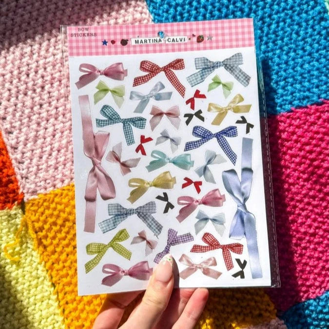 Martina's Tiny Store Bows Stickersheet