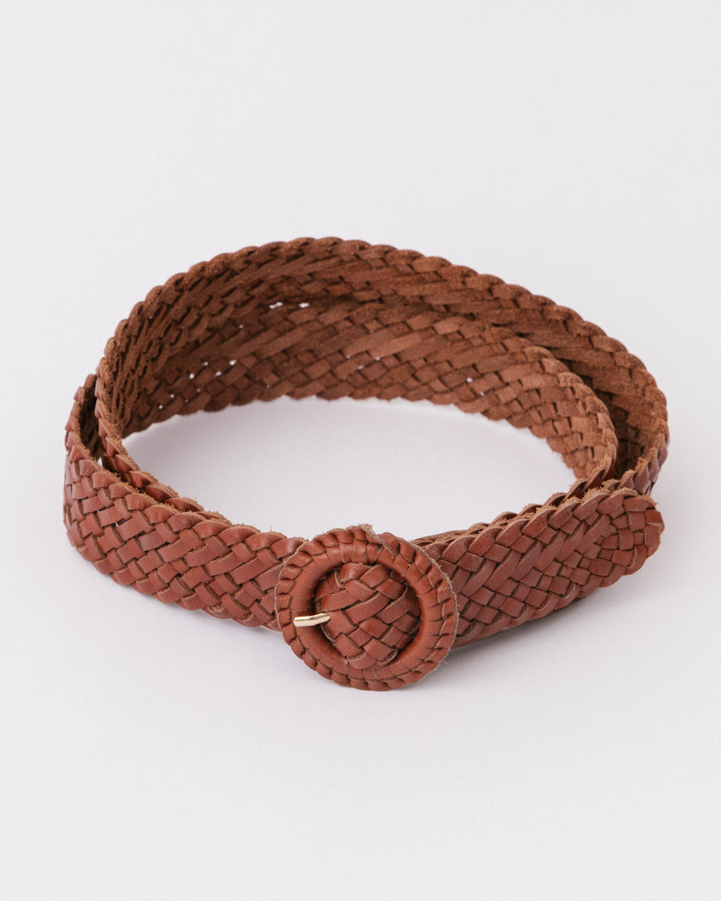 The Weave Me This Way Belt Tan