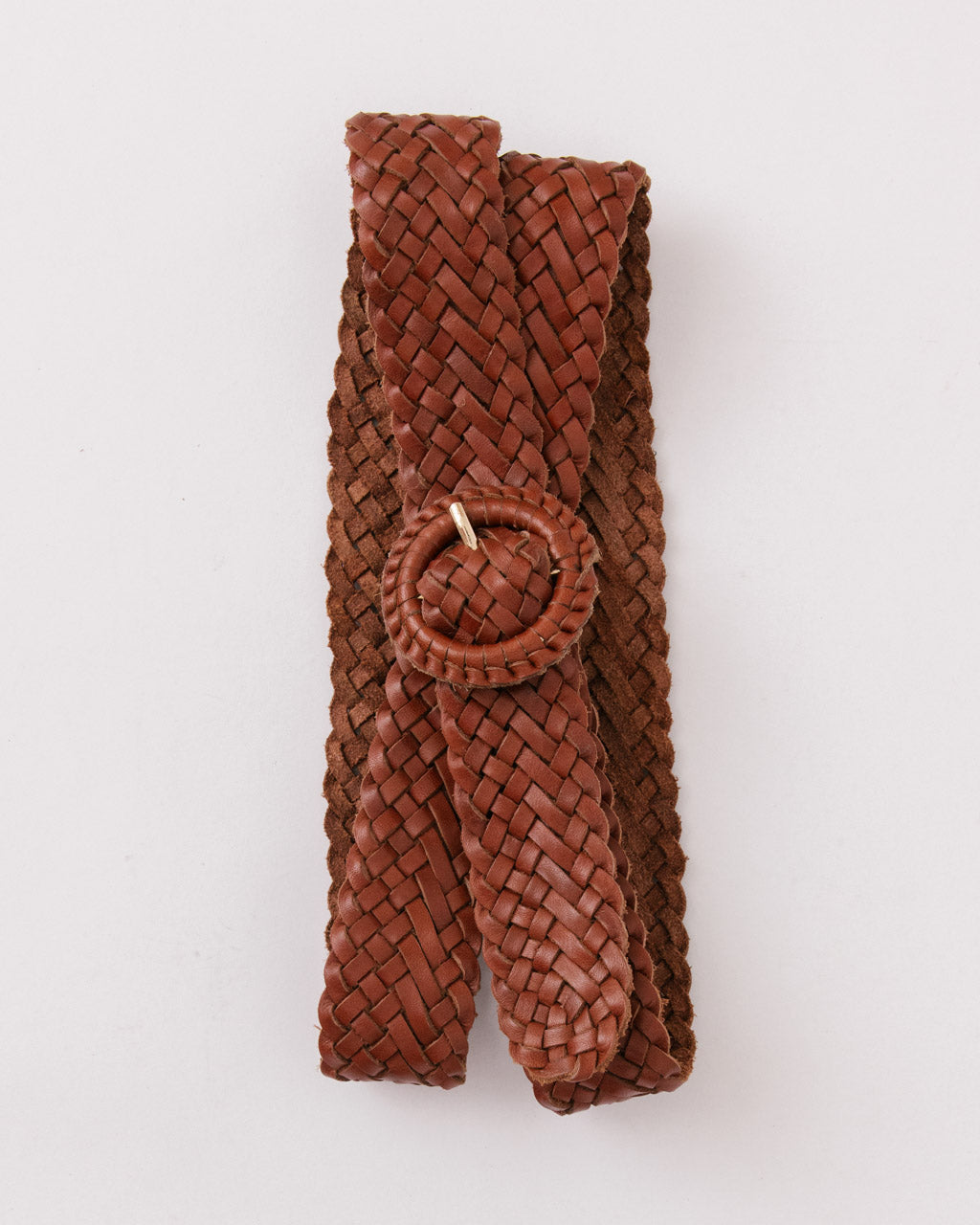 The Weave Me This Way Belt Tan
