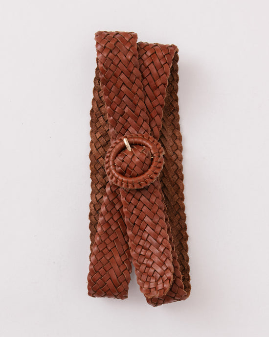 The Weave Me This Way Belt Tan