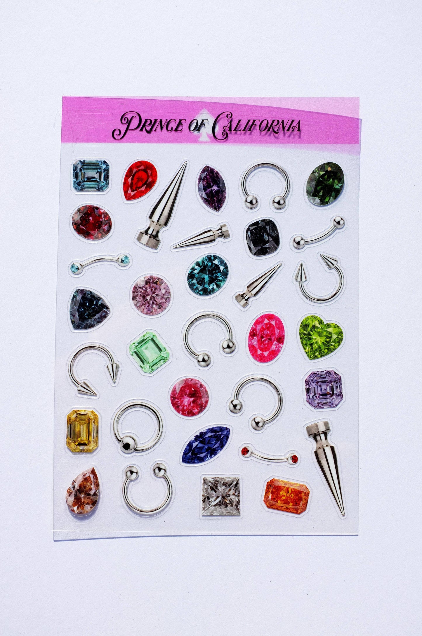 Jewel Thief Sticker Sheet (A6)