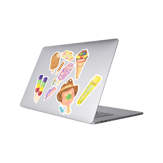 Ice Cream Vinyl Stickers