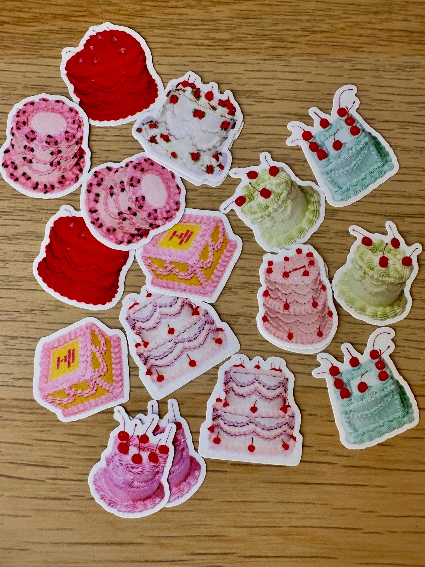 Cakes Washi Flake Stickers 