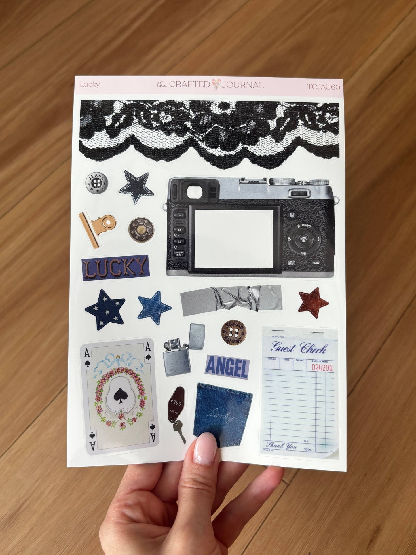Lucky Sticker Sheet