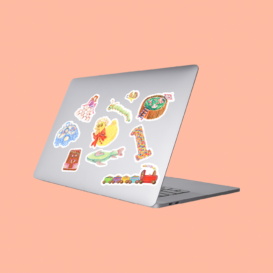 Australian  Women's Weekly Vinyl Stickers