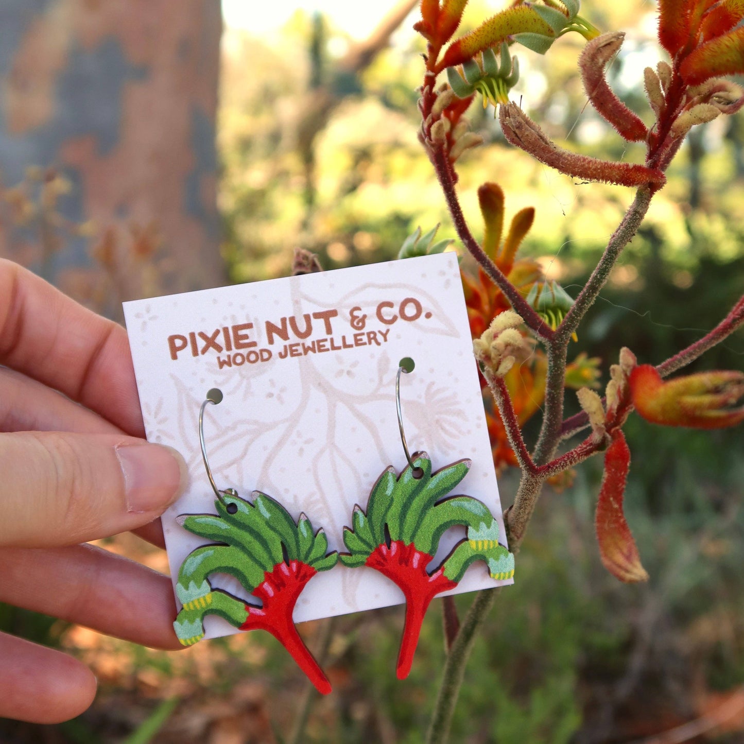 Kangaroo Paw Earrings