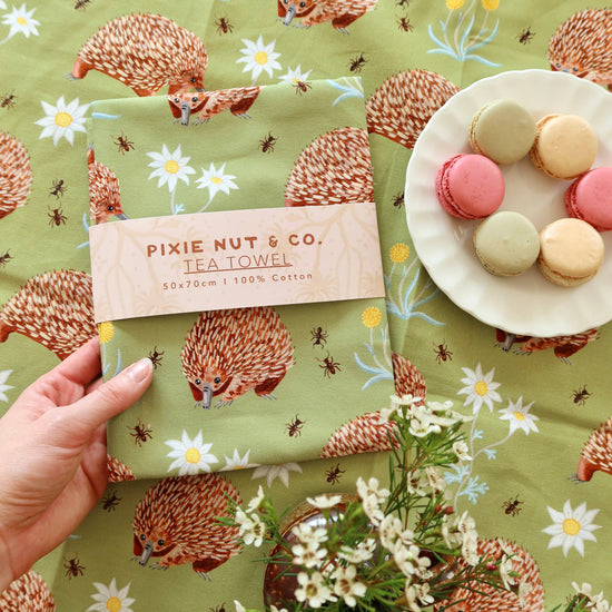 Echidna Australian Tea Towel