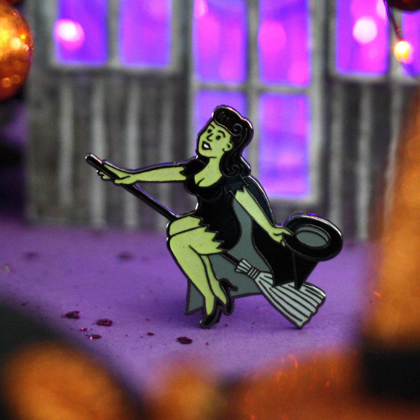 Wicked Witch enamel pin