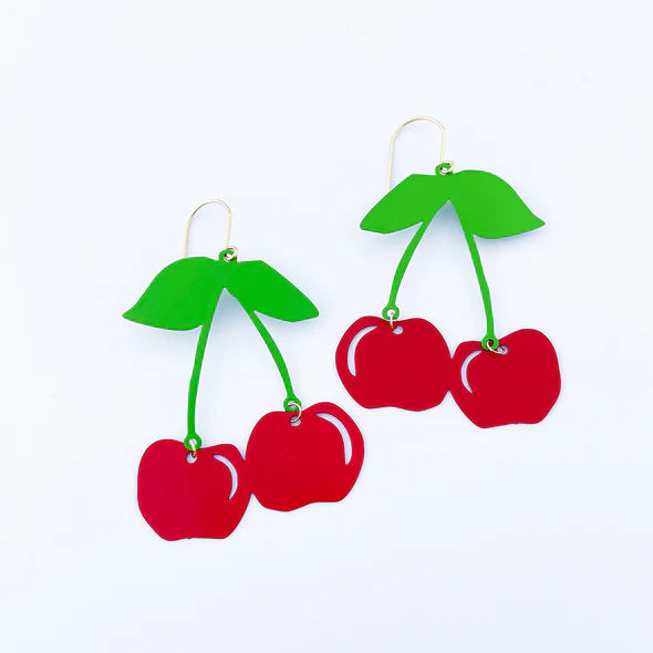 Load image into Gallery viewer, Cherry Dangles
